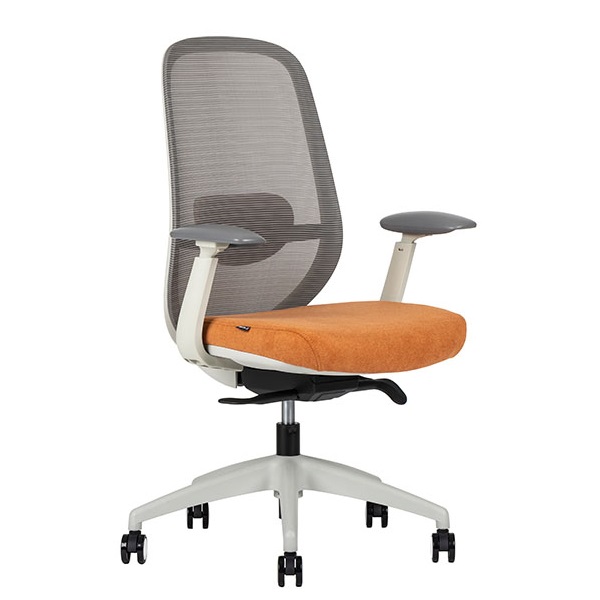 SILLA SUBGERENCIAL SPIRIT WHITE RESPALDO BAJO